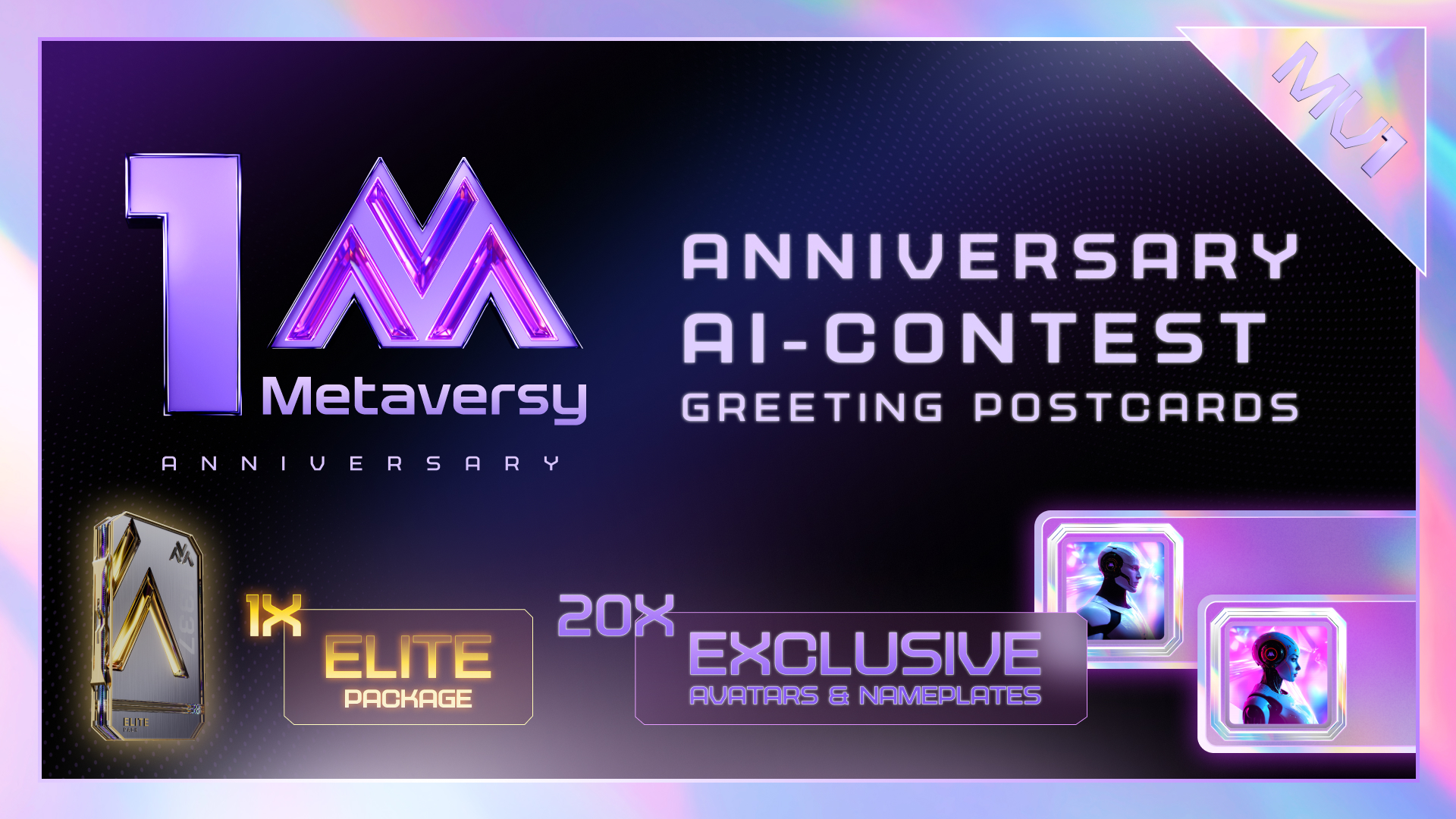 🎉 Metaversy 1st Anniversary Greeting Card Contest 🎉